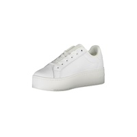 Tommy Hilfiger Women's White Polyester Sneaker - 40 EU thumbnail