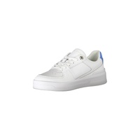 Tommy Hilfiger Women's White Polyester Sneaker - 40 EU thumbnail