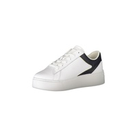 Tommy Hilfiger Women's White Polyester Sneaker - 38 EU thumbnail