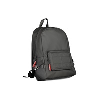Tommy Hilfiger Men's Black Polyester Backpack - One Size thumbnail
