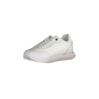 Tommy Hilfiger Women's White Polyester Sneaker - 37 EU thumbnail