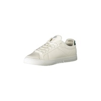 Tommy Hilfiger Men's White Leather  Sneaker - 44 EU thumbnail