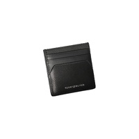 Tommy Hilfiger Men's Black Leather Wallet - One Size thumbnail