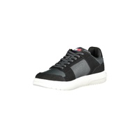 Tommy Hilfiger Men's Black Leather  Sneaker - 44 EU thumbnail