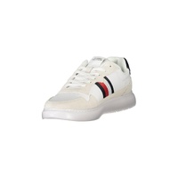 Tommy Hilfiger Men's White Leather  Sneaker - 42 EU thumbnail