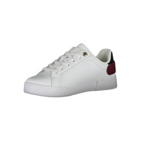 Tommy Hilfiger Women's White Polyester Sneaker - 40 EU thumbnail