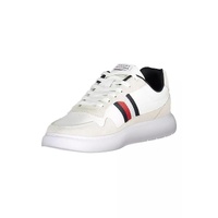 Tommy Hilfiger Men's White Polyester Sneaker - 44 EU thumbnail