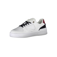 Tommy Hilfiger Women's White Polyester Sneaker - 40 EU thumbnail