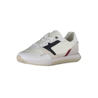 Tommy Hilfiger Women's White Polyester Sneaker - 38 EU thumbnail