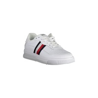 Tommy Hilfiger Men's White Polyester Sneaker - 44 EU thumbnail