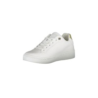 Tommy Hilfiger Women's White Polyester Sneaker - 40 EU thumbnail