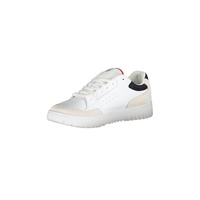 Tommy Hilfiger Men's White Polyester Sneaker - 45 EU thumbnail