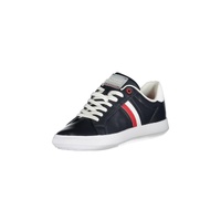 Tommy Hilfiger Men's Blue Polyester Sneaker - 45 EU thumbnail