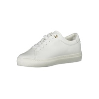 Tommy Hilfiger Women's White Polyester Sneaker - 39 EU thumbnail