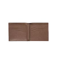 Embossed Leather Mens Wallet with Book Opening One Size Men thumbnail