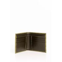 Monogram Wallet with Grain Effect Texture and 70s Print One Size Men thumbnail