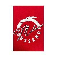 Trussardi Beachwear Men's Red Cotton T-Shirt - L thumbnail