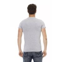 Short Sleeve Round Neck T-shirt with Front Print L Men thumbnail