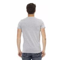 Printed Short Sleeve Round Neck T-Shirt L Men thumbnail