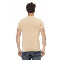 Short Sleeve T-shirt with Round Neck and Front Print L Men thumbnail