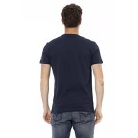 Short Sleeve T-shirt with Round Neck and Front Print 3XL Men thumbnail