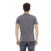 Short Sleeve T-shirt with Round Neck - Front Print 2XL Men thumbnail