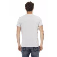 Short Sleeve T-shirt with Round Neck - Front Print M Men thumbnail