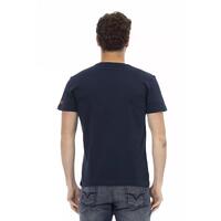 Short Sleeve T-shirt with Round Neck and Front Print 3XL Men thumbnail