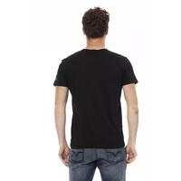 Short Sleeve T-shirt with Round Neck and Front Print L Men thumbnail
