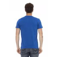 Short Sleeve T-shirt with Round Neck and Front Print S Men thumbnail