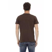 Short Sleeve T-shirt with Round Neck - Front Print M Men thumbnail