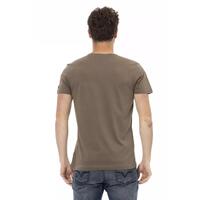 Printed Short Sleeve T-shirt with Round Neck 2XL Men thumbnail