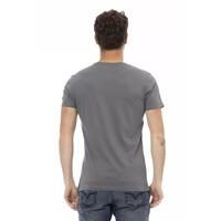Short Sleeve T-Shirt with Round Neck and Front Print 2XL Men thumbnail