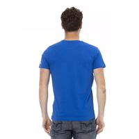 Short Sleeve T-shirt with Round Neck and Front Print S Men thumbnail