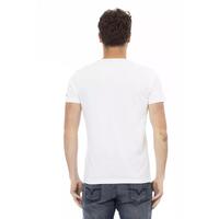 Short Sleeve T-shirt with Round Neck and Front Print 2XL Men thumbnail