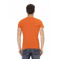 Short Sleeve T-shirt with Round Neck and Front Print L Men thumbnail