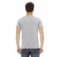 Short Sleeve T-shirt With Round Neck. Front Print. 3XL Men thumbnail