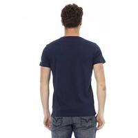 Short Sleeve T-shirt with Round Neck and Front Print 2XL Men thumbnail