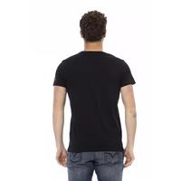 Front Print Short Sleeve T-shirt with Round Neck L Men thumbnail