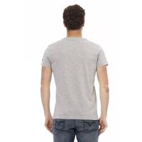 Short Sleeve T-shirt with Round Neck and Front Print L Men thumbnail