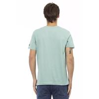 Front Print V-Neck Short Sleeve T-shirt 2XL Men thumbnail