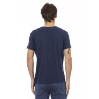 Front Print V-neck T-shirt S Men thumbnail