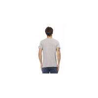 Front Print Short Sleeve V-Neck T-Shirt M Men thumbnail
