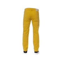Trussardi Jeans Men's Yellow Cotton Jeans & Pant - W30 US thumbnail