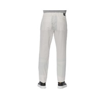 Trussardi Jeans Men's White Cotton Jeans & Pant - W54 US thumbnail