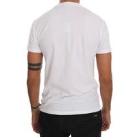 Stunning Logo Detail White T-Shirt by Daniele Alessandrini 2XL Men thumbnail