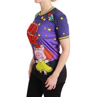 Gorgeous Dolce & Gabbana Year of the Pig 2019 T-shirt 36 IT Women thumbnail