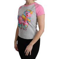 Moschino Couture Crew Neck T-shirt with My Little Pony Motif 40 IT Women thumbnail