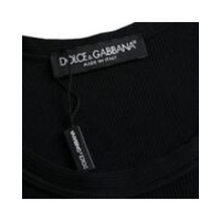 Dolce & Gabbana Men's Black Tank Sleeveless Underwear  T-shirt - 52 IT thumbnail