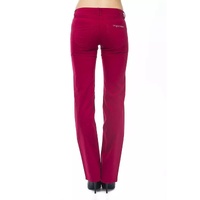 Ungaro Fever Women's Red Cotton Jeans & Pant - W31 US thumbnail